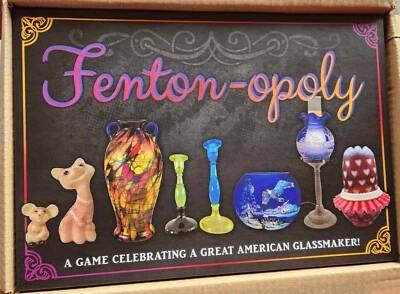 全新芬顿艺术玻璃芬顿-垄断游戏 有趣 教育 CC 硬曼图形 — 第 1/2 张图片