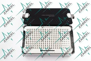 Caja de tornillos corticales de 4,5 mm con tornillos corticales, estuche de esterilización en rack por ZI - Imagen 1 de 8