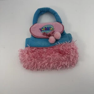 Webkinz Pink And Blue Carrier Bag Pink And Blue Purse Play bag - Picture 1 of 5