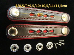 2 Stück für Balgzughalter 8-11,5cm Balgriemen/accordion bellows straps.NEW - Bild 1 von 2