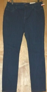 NYDJ AMI Skinny Ankle Jeans Dark Wash Mabel Size 16 Stretch Ankle Length - Picture 1 of 5