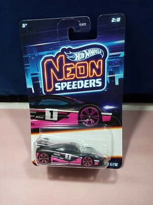 Nuevo alerón trasero Hot Wheels Neon Speeders McLaren F1 GTR diecast escala 1:64 Foto 1 de 2