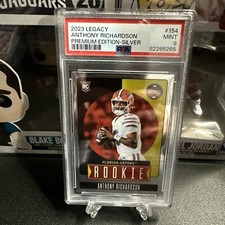 2023 Legacy Anthony Richardson Silver Rookie Card PSA 9
