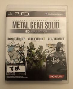 METAL GEAR SOLID HD COLLECTION PlayStation 3 PS3 CIB Complete