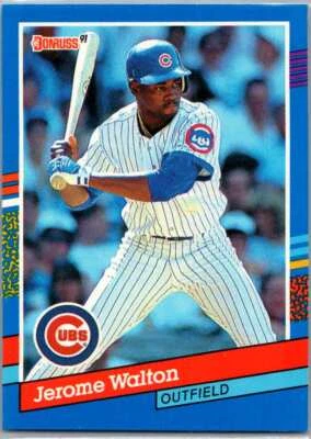 Jerome Walton #72 1991 Donruss Chicago Cubs - Image 1 of 2