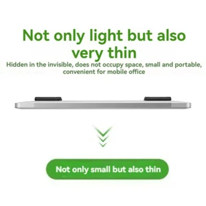 2Pc Mini Laptop Stand Portable Holder For Macbook Xiaomi Notebook Cooling Holder - Afbeelding 1 van 12