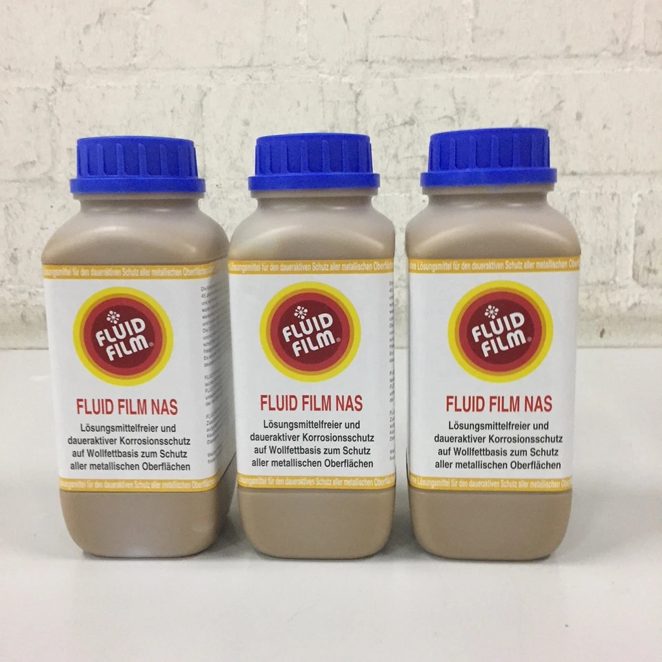 Fluid Film NAS  3 x 1 Liter Lösungsmittelfreier Korrosionsschutz Hohlraumschutz - Bild 1 von 1