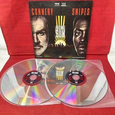 LASERDISC Rising Sun Wide Screen THX Sean Connery Stereo Extended Play - Image 1 of 4