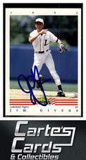Jim Givens 1992 Classic Best #165  Lakeland Tigers TTM/IP Signed Autographed