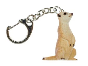 Erdmännchen Schlüsselanhänger Präriehund Miniblings Erdmann Zoo sitzend 38mm - Bild 1 von 4