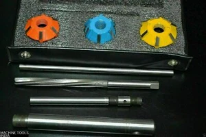 BRIGGS & STRATTON 5 H.P USA ENGINE VALVE SEAT CUTTER SET CARBIDE TIPPED - Picture 1 of 3