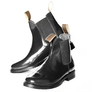 Adults Childs Jodhpurs Boots Horse Leather Riding Black Brown Childs 13 - UK 10 - Picture 1 of 28