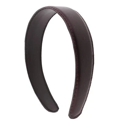 Accesorios Motique Diadema de Cuero de 1 Pulgada con Costuras para Mujer y Niñas Foto 1 de 4