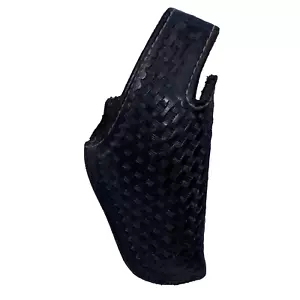 Hand Made By Viking Brown Leather Holster Hand Tooled Mexico - Picture 1 of 7