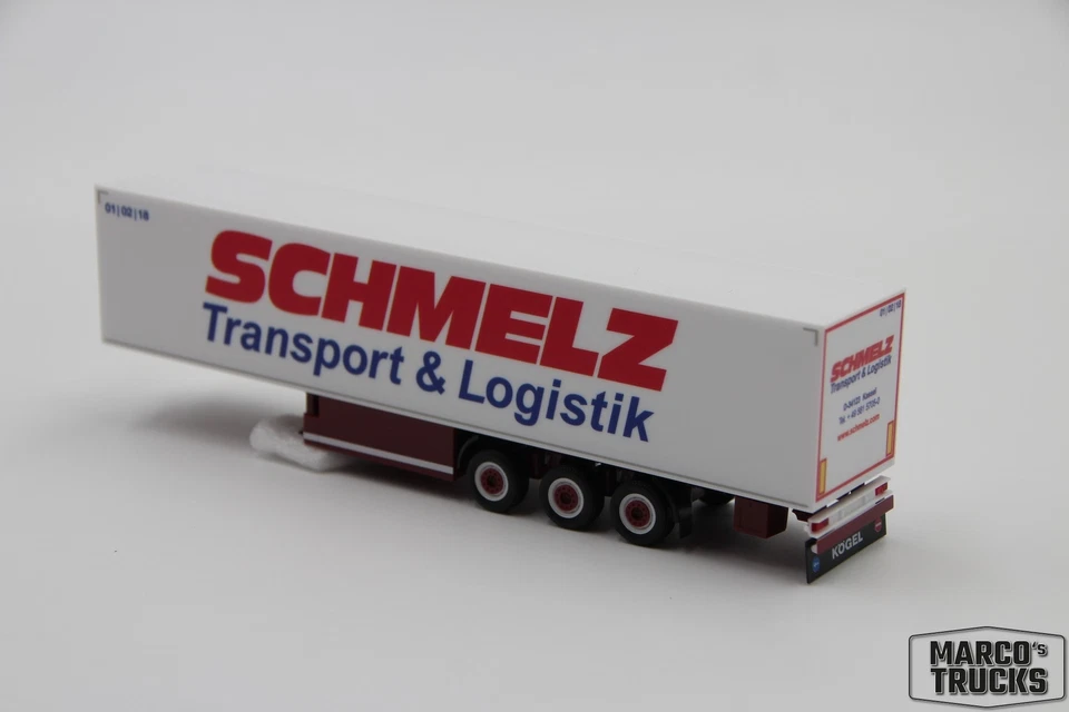 Herpa Box semitrailer "Schmelz Kassel" from 317351 1:87 /HN2904-2 - Image 1 of 1