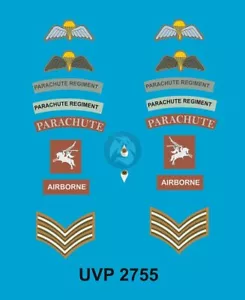 Peddinghaus 1/16 British Airborne Red Devil Insignia (Verlinden 2755) UVP2755 - Imagen 1 de 1