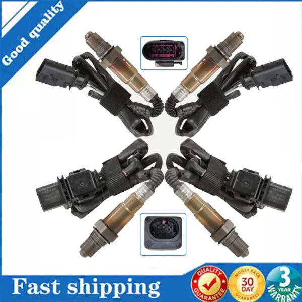 Sensor de oxígeno ascendente+abajo 4 piezas para Porsche Cayenne 2008-2010 Audi Q7 3,6 L Foto 1 de 4