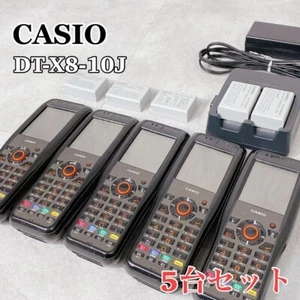 CASIO DT-X8-10J barcode reader set of 5 units integrated laser scanner japan - Picture 1 of 10
