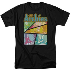 Archie Comics The Archies Colored T Shirt Licensed Comic Book Tee Black - Picture 1 of 2