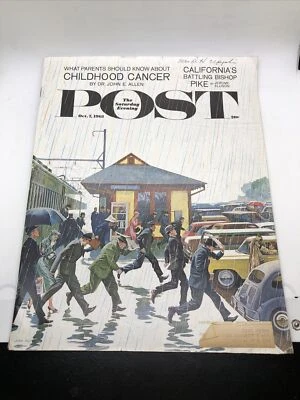 The Saturday Evening Post Back Issue October 1961 - Image 1 of 4