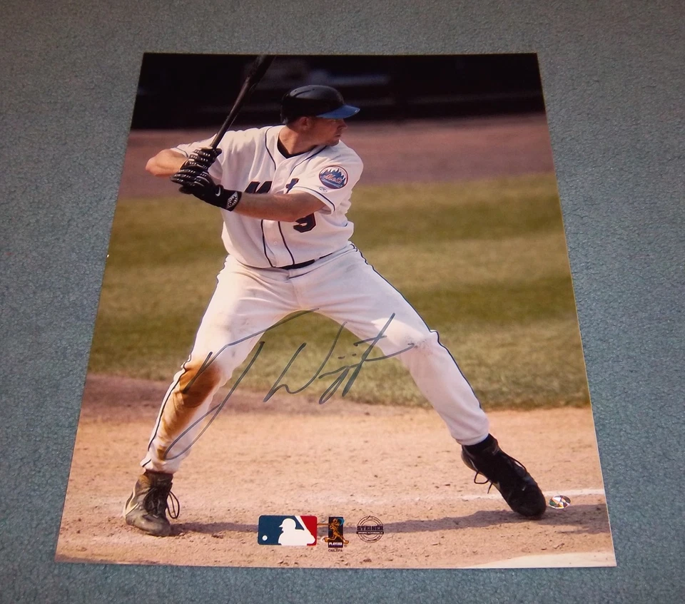 NY Mets Ty Wigginton Signed Autographed 16x20 Photo A - Image 1 of 1