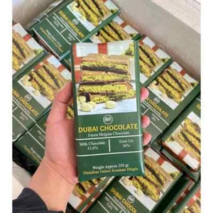 DUBAI CHOCOLATE PREMIUM MILK 250G free shipping world wide - Picture 1 of 5