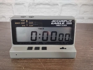 Accusplit Eagle 520S Timer Uhr Tischwecker Stoppuhr Timer Alarm Splits - Bild 1 von 3