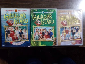 GILLIGAN'S ISLAND  DVD SEASONS 1/2/3  THE COMPLETE SERIES - Picture 1 of 1