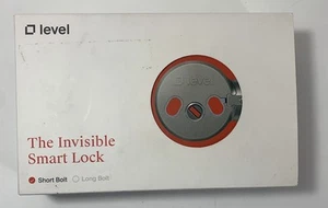 Level Bolt The Invisible Smart Lock Deadbolt Bluetooth- Smart Home - Fast Ship! - Picture 1 of 8