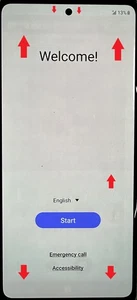 Samsung Galaxy S10 128 GB G973U Desbloqueado con Sombras LCD - Usado/Muy Bueno - Imagen 1 de 4