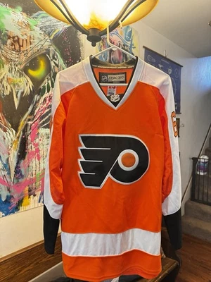 Reebok Philadelphia Flyers #68 Jaromir Jagr Jersey Winter Classic 2012 Mens 50 - Image 1 of 4