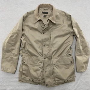 Vintage Banana Republic Khaki Utility Jacke MED Heavy Cotton Twill Arbeit Hausarbeit - Bild 1 von 20