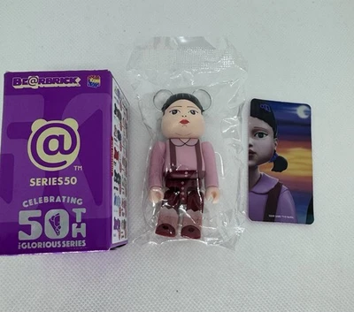 Medicom Be@rbrick 系列 50 鱿鱼游戏 Bearbrick 公仔 100% — 第 1/4 张图片