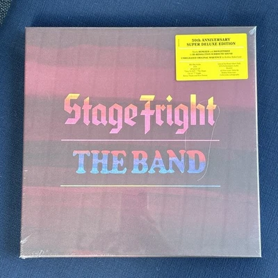 SEALED The Band Stage Fright 50th Anniv. Super Deluxe LP/CD/Blu-Ray Box Set NEW! - Image 1 of 4