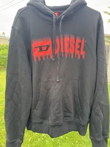 Diesel - Mens Regular Fit Logo Hooded Sweater - S-GINN-HOOD-L5 (size Large) - Bild 1 von 6
