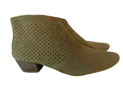 Botines SixtySeven Sofia de gamuza tostada EE. UU. 10 EUR 41 cremallera Sixty Seven Foto 1 de 4