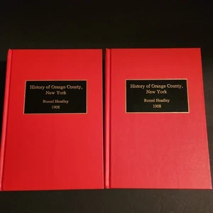 HISTORY OF ORANGE COUNTY NEW YORK VOLUMES 1&2 1993 Hardcover Reprint Like New - Picture 1 of 15