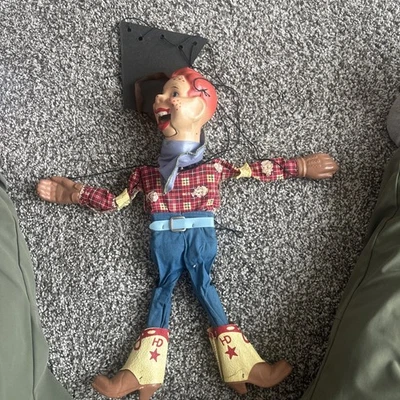 "Marioneta vintage Howdy Doody años 50 17""" Foto 1 de 4