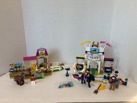LEGO Friends 41367 Stephanie&rsquo;s Horse Jumping & 10674 LEGO Junior Pony Farm