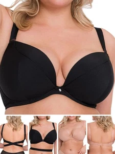 Sujetador Curvy Kate Superplunge Multiway Plunge Acolchado Sujetadores con Aros Lencería - Imagen 1 de 21