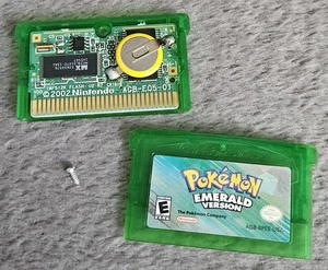 Pokemon Smaragd Version Nintendo Gameboy Advance NTSC USA Original Neue Batterie - Bild 1 von 16