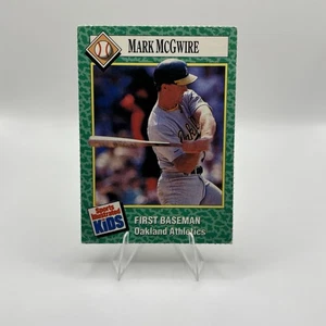 1990 Sports Illustrated for Kids #146 Mark McGwire Oakland Athletics -C2 - Bild 1 von 2