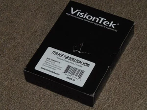 NUOVA scheda grafica VisionTek Radeon 7750 SFF 1 GB DDR3 3 M (2x HDMI, miniDP) 900574 - Foto 1 di 1