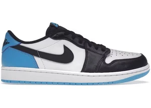 Größe 11M/12,5W - Jordan 1 Retro Low OG Black Dark Powder Blue CZ0790-104 176020 - Bild 1 von 1