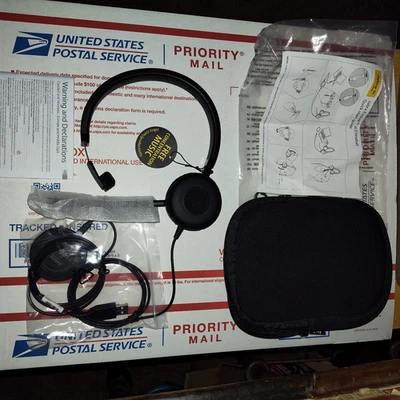 New Jabra Evolve 30 II Black Headband Headset  - Image 1 of 3