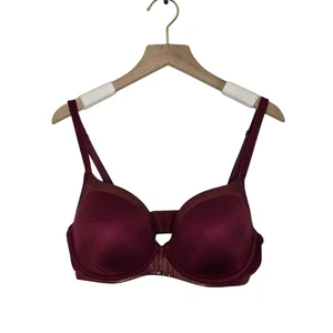 Reggiseno Victoria's Secret foderato Demi taglia 32DD marrone metallizzato - Foto 1 di 4