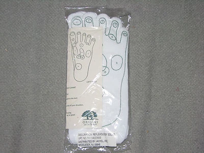ORIGINS REFLEXOLOGY TOE SOCKS ONE SIZE FITS MOST - Image 1 of 2