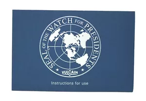 Vulcain Instructions Booklet Manual - Picture 1 of 1