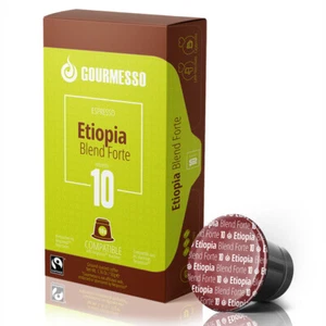 Gourmesso Etiopia Blend Forte - 50 Capsule Compatibili Nespresso 0,55€/pod - Foto 1 di 4