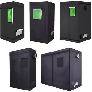 NEW Hydroponics Plant Grow Tent Room Reflective Mylar Non Toxic Indoor Grow Box - Picture 1 of 50